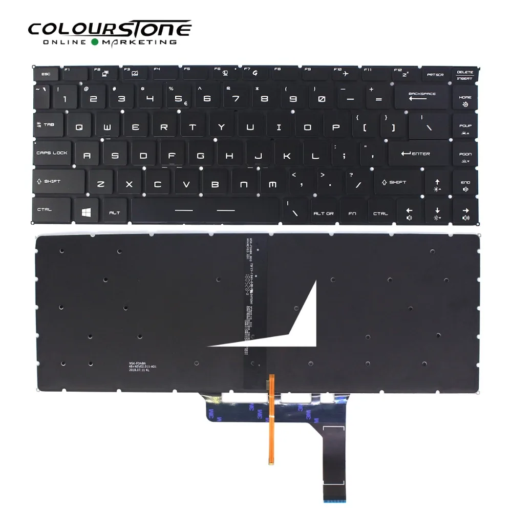 

GS65 US laptop keyboard for MSI GS65VR MS-16Q1 series English notebook keyboard black with Backlit