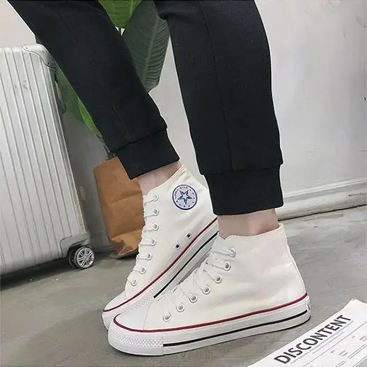 

Brand shoes New classic canvas shoes Vulcanized men's shoes couple models students autumn fashion manufacturers women's shoes