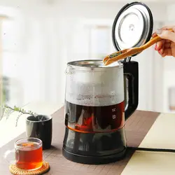 Электрический чайник черный чай приготовленный Пу эр устройства автоматический Электрический паровой кипящую воду стеклянный чайник
