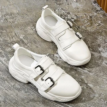 

Feminino Esportivo Limited Genuine Leather Lifestyle Women Low Eva Sneakers Summer New Women's Sports Shoes platform shoes c693