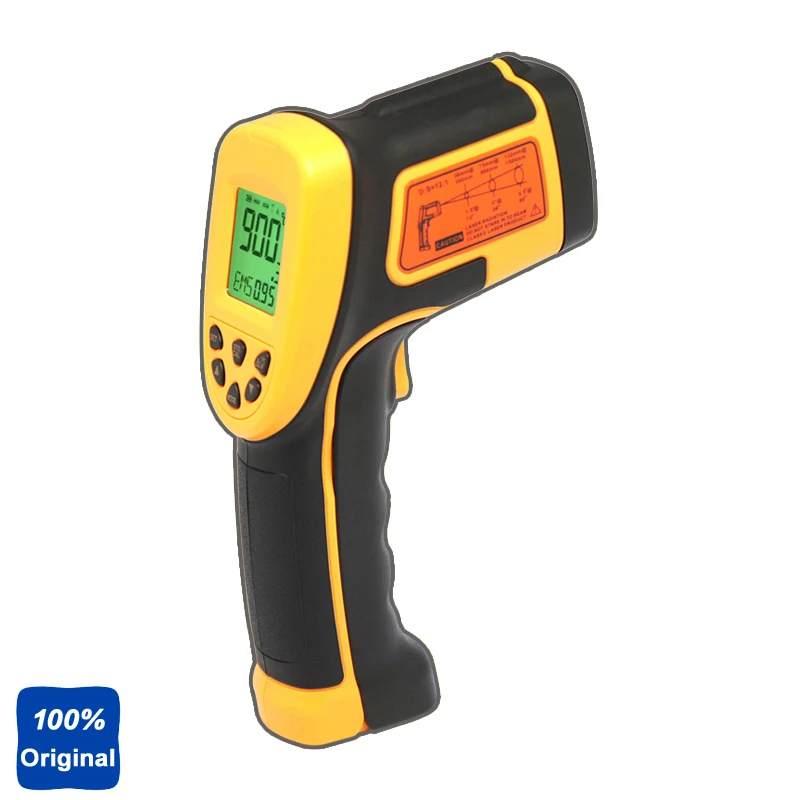 

AS862A Non-Contact Digital IR Laser Infrared Pointer Thermometer -50degree to 900 Degree