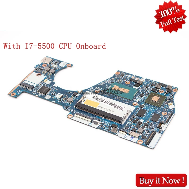 

NOKOTION Laptop Motherboard For Lenovo Yoga 3 14 Laptop BTUU1 NM-A381 Main Board W8S I7-5500 CPU DDR3L GeForce 940M GPU