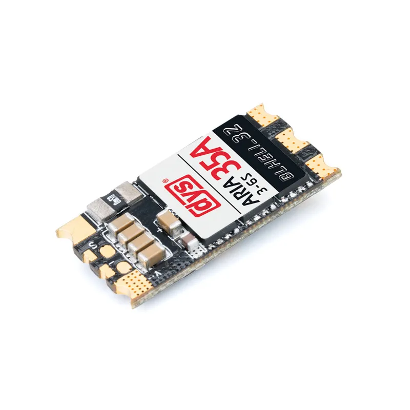 4X DYS Aria BLHeli_32bit 35A 35amp бесщеточный ESC 3-6 S Dshot1200 готовый встроенный измеритель тока сенсор для RC гоночного дрона
