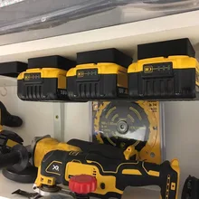 Замок для Dewalt 18v XR аккумуляторная стойка 18V подвесная полочка подставка держатель Слоты вешалка держатель инструмента для хранения аккумуляторов