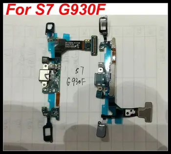 

s7 G930F charge Dock Connector flex cable for Samsung S7 G930F charging port cables + dock Assembled used in European 10pcs/lot
