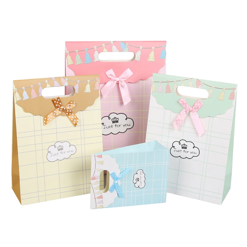 

Hotsales printing portable gift bag creative hand gift bags