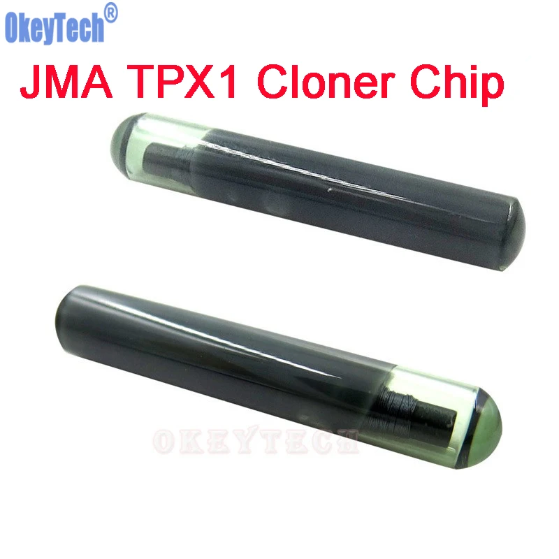OkeyTech Original Car Key Chip JMA TPX1 Cloner Chip Glass TPX1 Transponder Chip for JMA High Quality Free Shipping Copy Chip