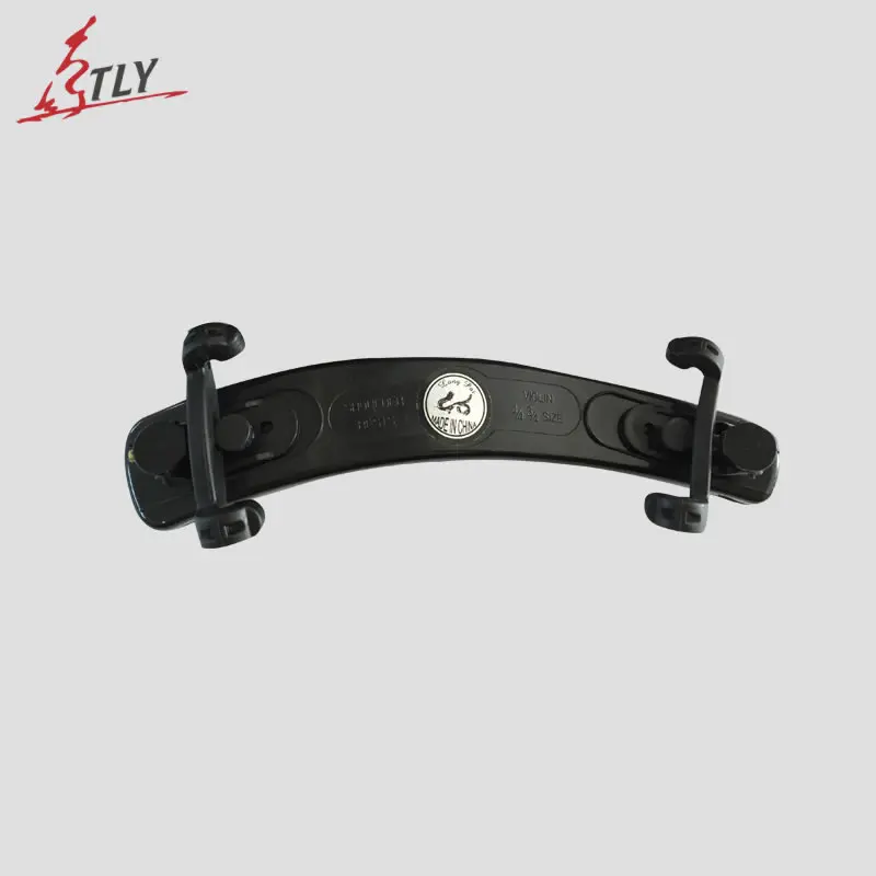 

TONGLING Black Adjustable Plastic Violin Shoulder Rest Pad Support for 4/4, 3/4, 1/2, 1/4, 1/8 Violin Fiddle