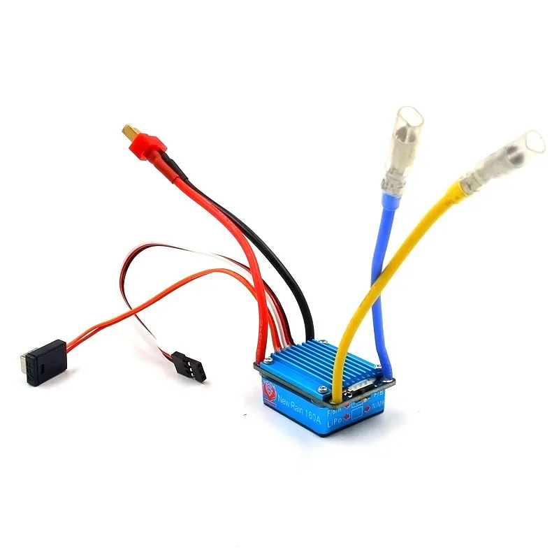 

Fire Phoenix New Rain 35A 160A brushed ESC waterproof 2-3s 3 modes 5V/1A BEC for RC 1/12 cars buggies trucks crawlers