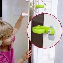 2 шт. дверной замок детская Блокировка для безопасности замок детская защита дети предотвратить дверь клип привлекательный в форме улитки Шкаф Холодильник