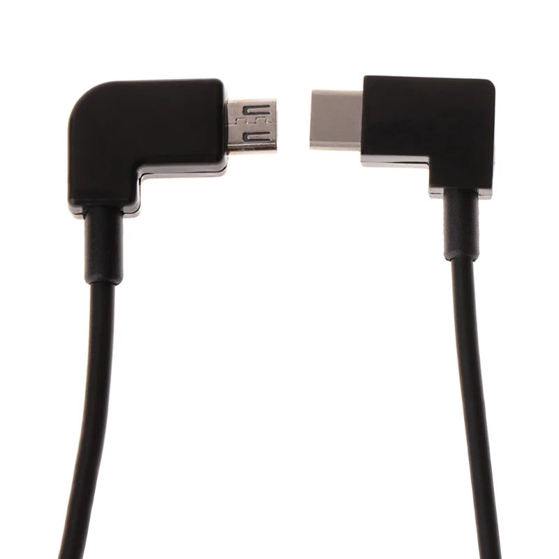 Двойной локоть Micro USB Type C кабель для samsung DJI беспилотный контроллер планшет