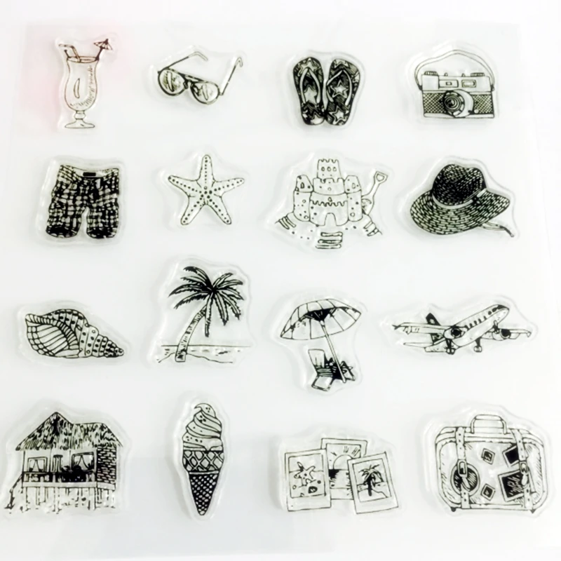 

YLCS387 Farm Silicone Clear Stamps For Scrapbooking DIY Photo Album Cards Decoration Transparent Stamp Craft Clear Stamp New