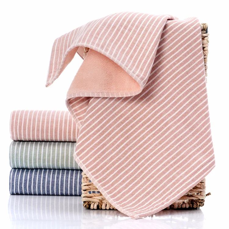 Стиль хлопок марля взрослых утолщение японское полотенце для лица 100 г абсорбирующее толстое полотенце, 3 цвета, 34*76 см