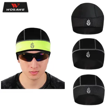 

WOSAWE Motorcycle Thermal Fleece Windbreak Waterproof High Elastic Comfort Hat Cap Windproof Breathable Racing Cap Face Mask