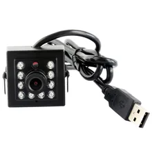 720P CMOS OV9712 IR Infrared CCTV Security OTG UVC Support Mini Webcam Camera HD with MIC Microphone Android linux Windows Mac