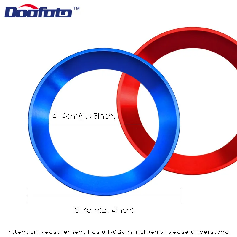 Car steering wheel decoration circle ring sticker for BMW (17)