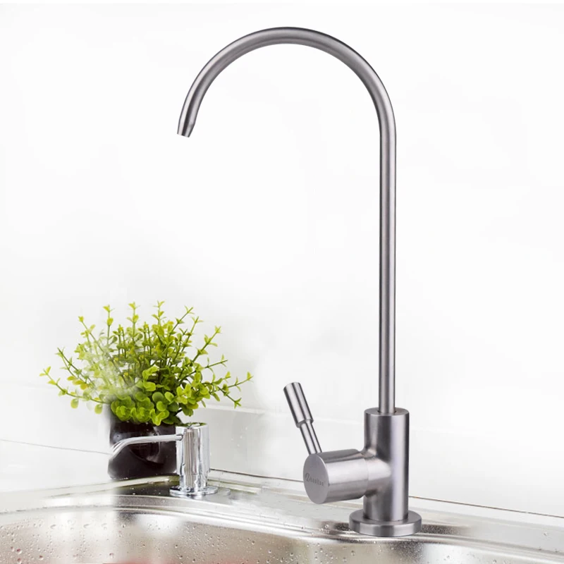 

Wheelton 304 Stainless Steel Lead-free Kitchen Drinking Water Tap For Filter Purify System such as Reverse Osmosis