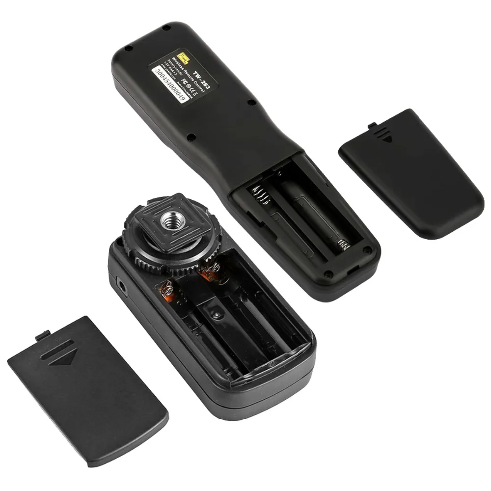 PIXEL TW-283 N3 Wireless Timer Shutter Release Remote Control For Canon EOS 7D/6D/5D series/1D series/50D/40D/30D/20D/10D camera remote shutter button camera remote shutter release