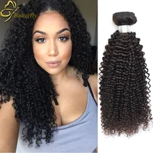 Stema Hair Peruvian Kinky Curly Virgin Hair 3 Bundles Natural Black Color Peruvian Curly Hair Weave Afro Kinky Curly Virgin Hair