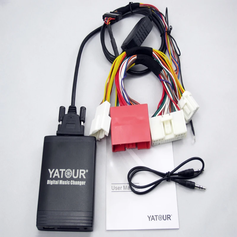 Newst Yatour цифровой музыкальный автомобильный аудио USB стерео адаптер MP3 AUX Bluetooth для