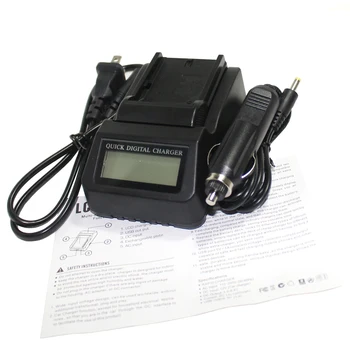 

F960 F970 New Camera Battery Charger 3X faster LCD Charger for Sony NP-F970 NP-F960 F960 DCR-VX2100 HDR-AX2000 FX1 FX7 FX1000