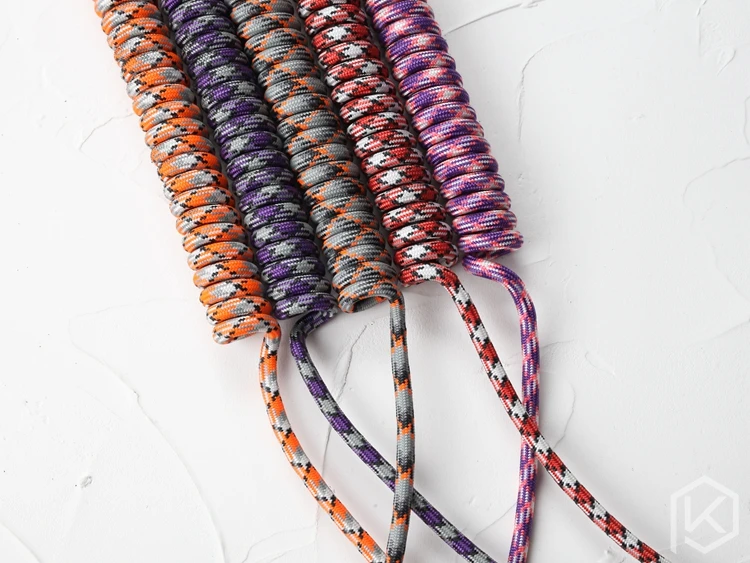 Nylon Coiled USB Keyboard Cable #5