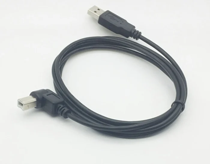 0 5 м 1 мульти угол правый USB Тип B папа к 2 Мужской печати кабель принтера|angle usb|right