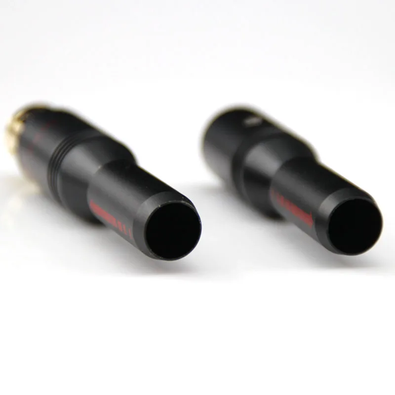 4 шт. позолоченный микрофон ATAUDIO 24 К Hi Fi разъем XLR высококачественный штекер для
