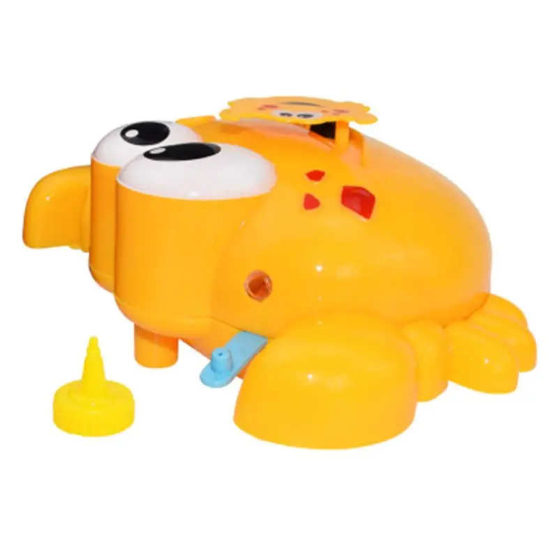 Bubble машина ванна большой Краб автоматический производитель пузырей воздуходувка музыкальная песня Ванна игрушка для ребенка