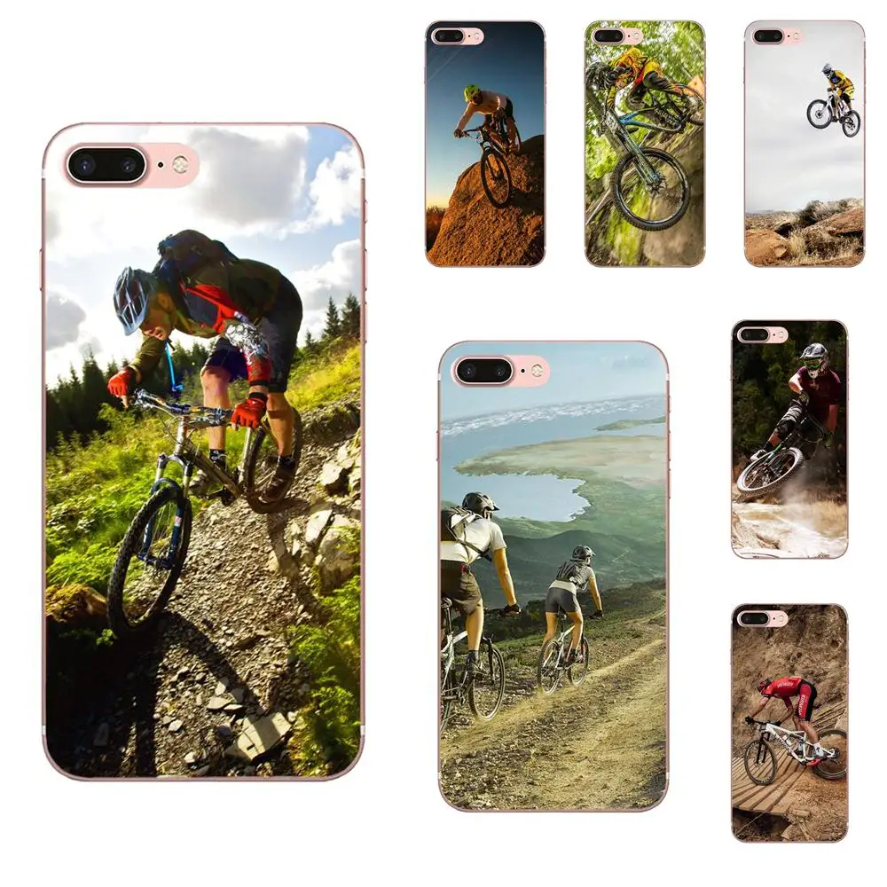 Trek горные велосипеды для Apple iPhone 4 4S 5 5C 5S SE 6 6S 7 8 Plus X XS Max XR Мягкий Силиконовый ТПУ