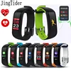 P1 Plus Smart Bracelet 0.96" Color Screen Heart Rate Blood Pressure Monitor Smart Band Wristband Waterproof IP67 Fitness Tracker 1