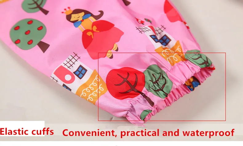 12.Children cartoon raincoat kids jumpsuit rainwear raincover for children baby boys girls waterproof poncho rain coat