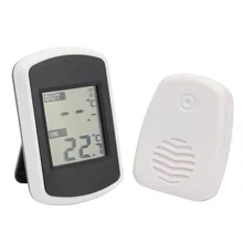 LCD Digital Wireless Thermometer Electronic Temperature Meter Weather Station Indoor Outdoor Tester