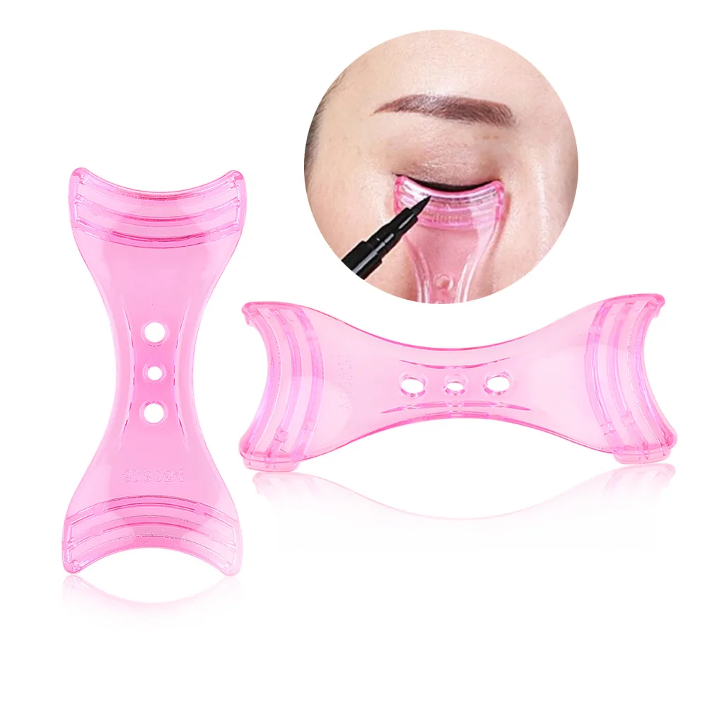 

Women Professional Eyeliner Template Model Stencil Eyeliner Guide Tool Eyebrow Eyeliner Shaper Assistant Aid Beauty Tool New