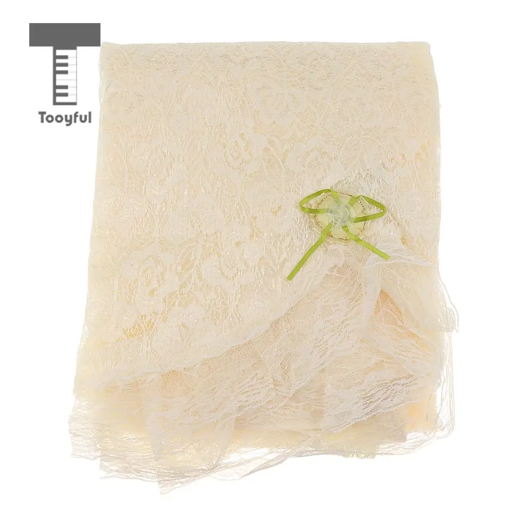Tooyful Piano Half-Cover Lace Dust Cover Piano Dust Cover Piano Cloth for Upright Piano Parts Accessories