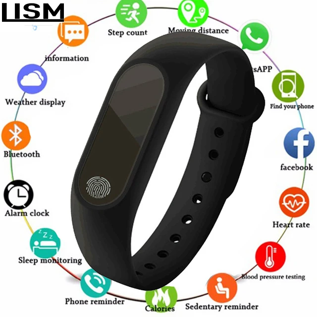 

2019 TOP Newest Smart Band Waterproof Band Heart Rate Monitor Bluetooth Smart Bracelet Sleep Fitness Tracker Pedometer Wristband