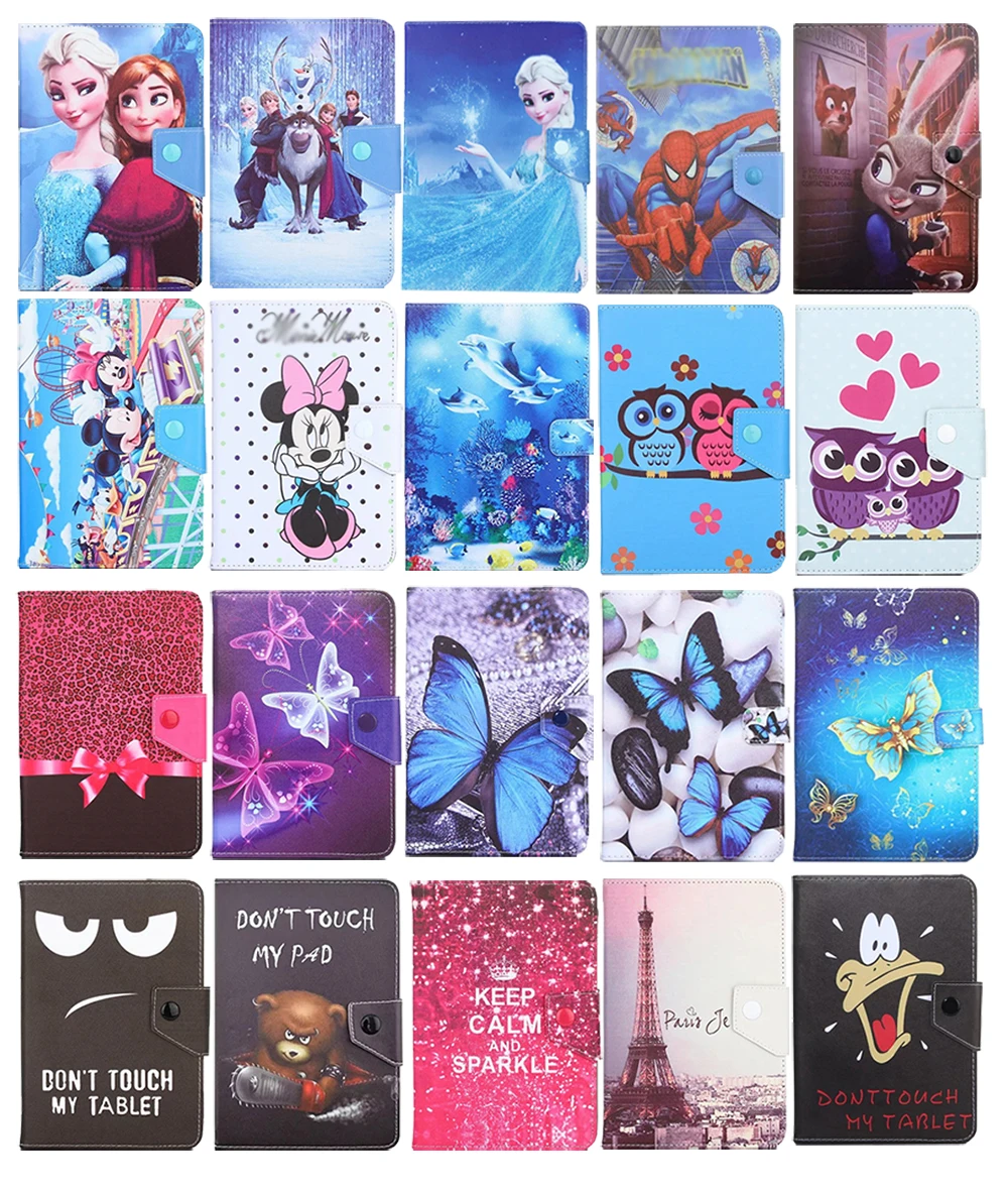 Универсальный чехол Крышка для iPhone 7 дюймов планшетный lenovo Tab E7 4 3 7 Essential TB-7504/7304 710/lenovo Tab 2 A7-30/A7-20 A7-10 A3300 A3500 S5000