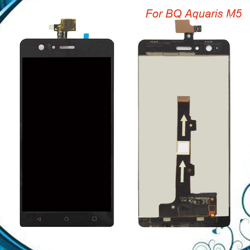 

100% Tested OK For BQ Aquaris M5 LCD Screen With Touch Screen Display For BQ M5 Digitzer Assembly Free Shipping IN Stock