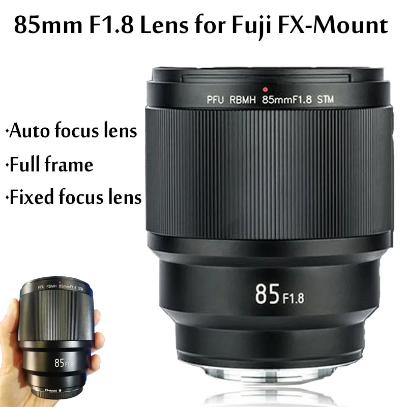 

In stock85mm f/1.8 Lenses for Fujifilm AS ED UMC Wide Angle Lens Fixed Focus F1.8 Lens for Camera Fujifilm F1.8 FX-Mount Len