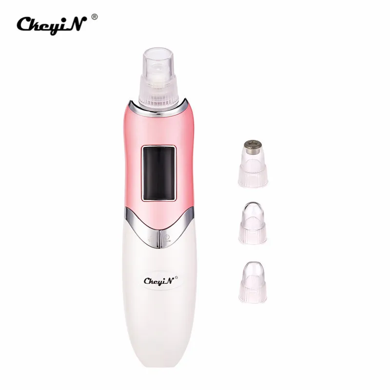 

Vacuum Pore Cleaner Electric Blackhead Remover Comedo Suction Acne Blemish Extractor Face Cleansing Exfoliating Beauty Machine