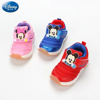 

Disney 2018 autumn new 1-3 years old children's casual shoes outdoor non-slip baby toddler shoes