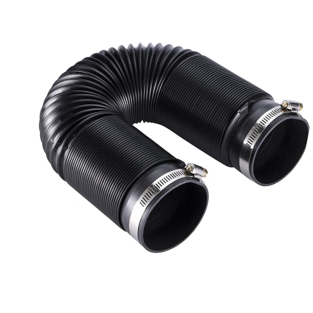 102mm Flexible Cold Air Intake Duct Feed Induction Ducting Silicone Pipe Hose