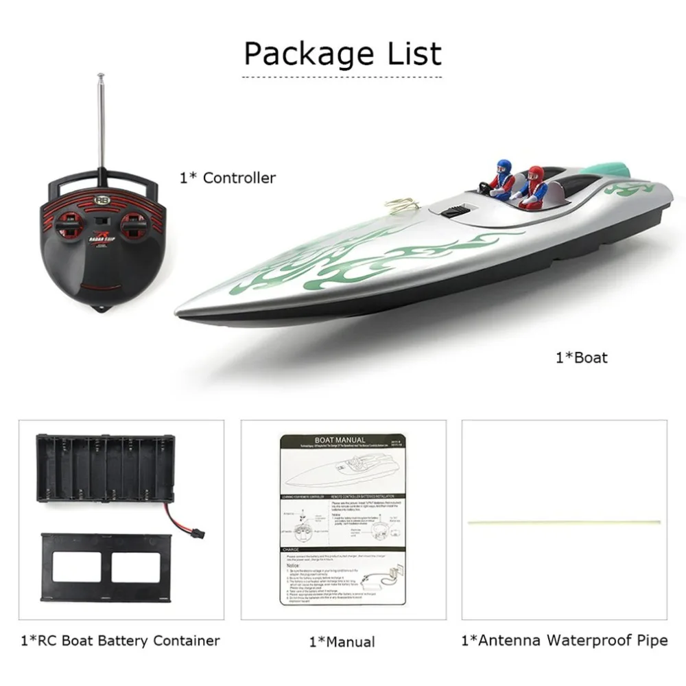 

Original Brand Flytec 2011-9 RC Boats High Speed Remote Control Boat 2.4GHz Wireless Remote Control Toys Gift For Child Kids NEW