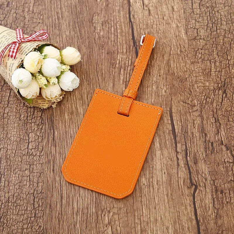Travel Accessories PU Leather Luggage Tag Suitcase ID Address Holder Baggage Boarding Tags Portable Label High Quality Wholesale Travel Accessories PU Leather Luggage Tag Suitcase ID Address Holder Baggage Boarding Tags Portable Label High Quality Wholesale