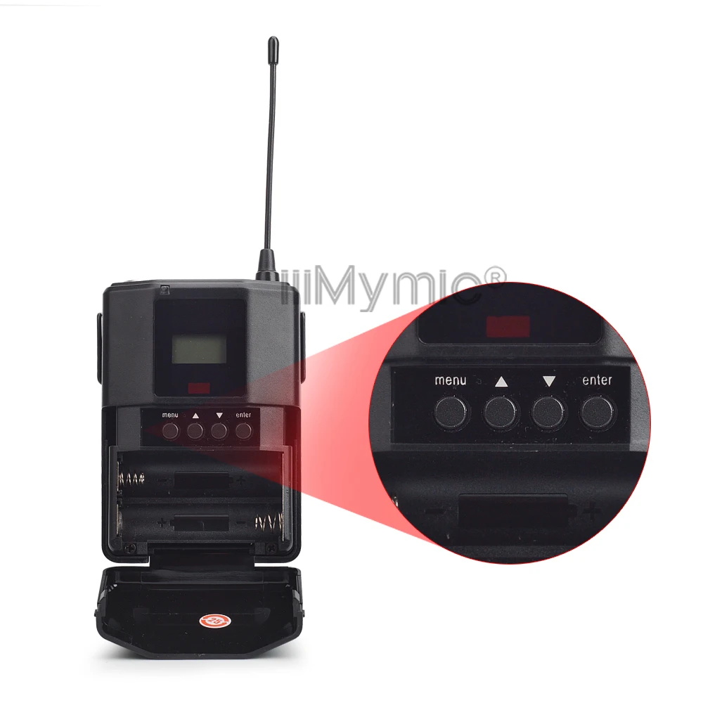 UHF PRO беспроводной микрофон QLXD4 истинное разнообразие боди + отворот гарнитура 58A