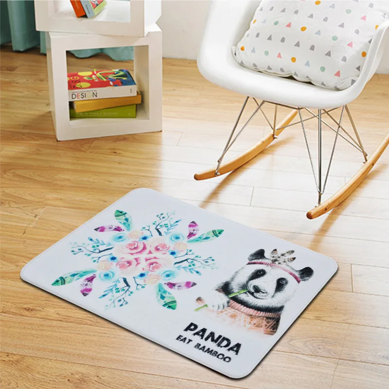 Panda Print Carpets for Living Room Cartoon Soft Rug Baby Room Cute Game Crawl Rugs Kids Bedroom Computer Chair Floor Mat Carpet Panda Print Carpets for Living Room Cartoon Soft Rug Baby Room Cute Game Crawl Rugs Kids Bedroom Computer Chair Floor Mat Carpet