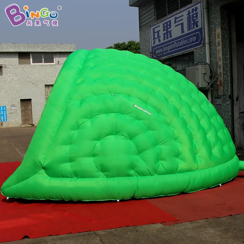 

Free Shipping 5x4.2x2.5 Meters Green Inflatable Dome Tent / Garden Inflatable Igloo Lighting Tents For Childrens - BG-T0071