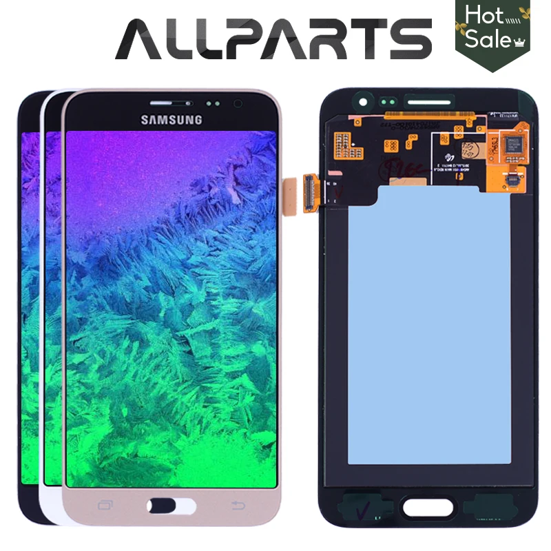 Best AMOLED 5 0 LCD For SAMSUNG J3 2016 Display J320 J320F J320FN LCD Touch Screen