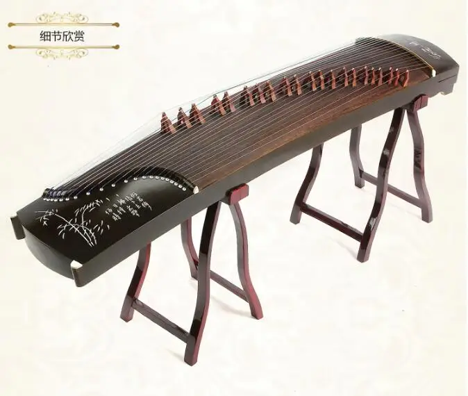 Ветер Бамбуковые Тени серии guzheng 5 моделей дополнительно китайский Yangzhou guzheng 21 струны Zither Музыкальные инструменты - Цвет: 4