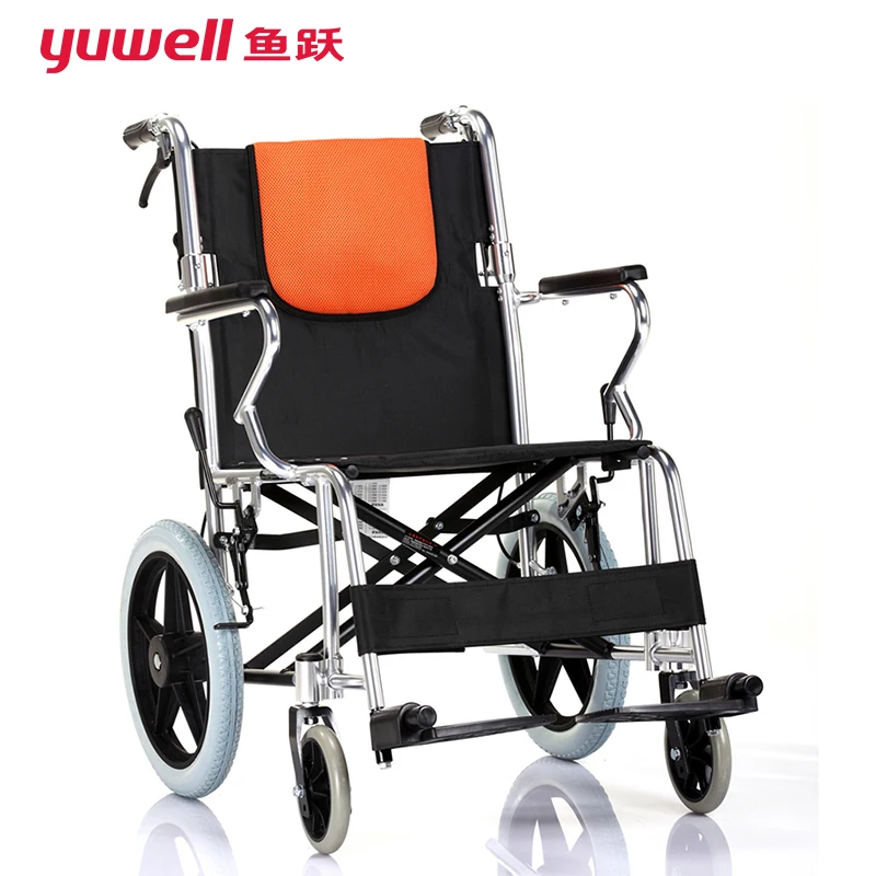 yuwell handicapped wheelchairs for elderly H56C folding portable